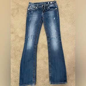 Low waisted Miss Me jeans